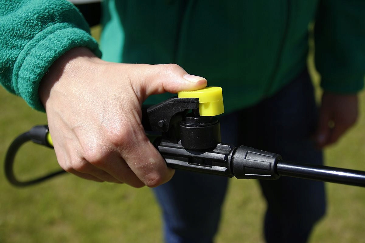 Bradas rugspuit 16L met stevige draagriemen voor comfortabel gebruik