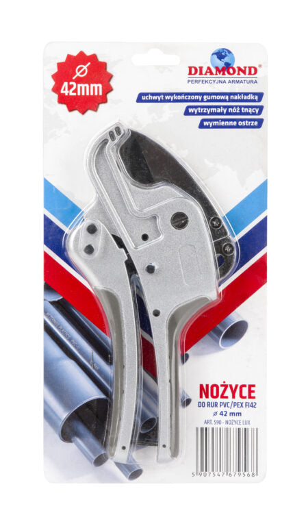 Diamond buizenknipper tot 42 mm in gesloten stand