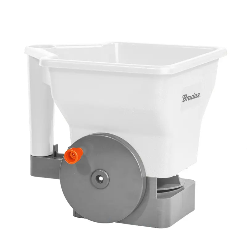 Handige Bradas handstrooier voor zaad en kunstmest