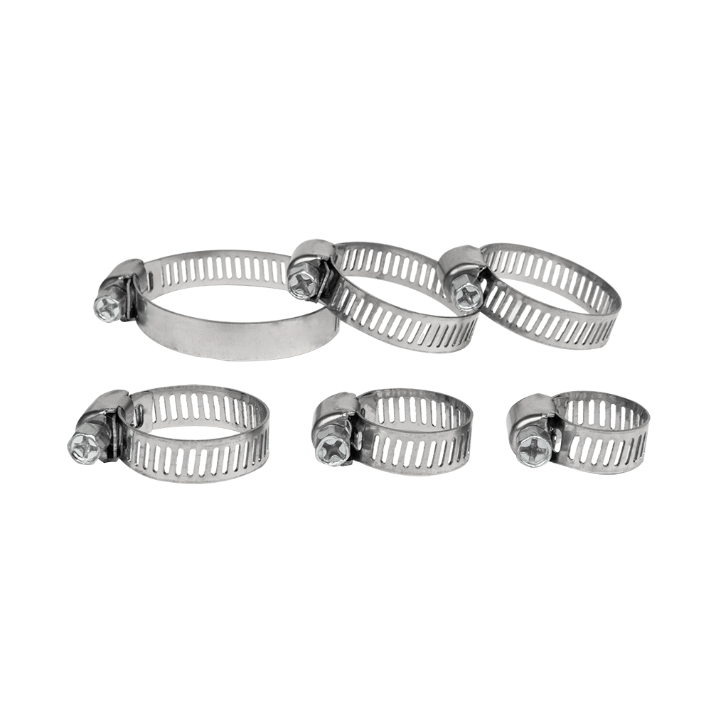 Bradas RVS slangklemmen set (6-38 mm) - Amerikaans