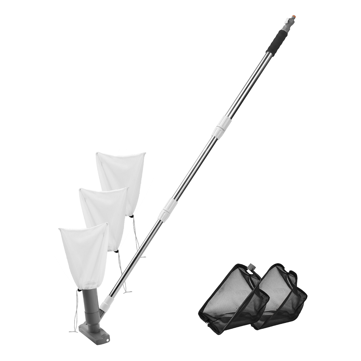 Bradas WHITE LINE zwembad stofzuiger met verstelbare steel