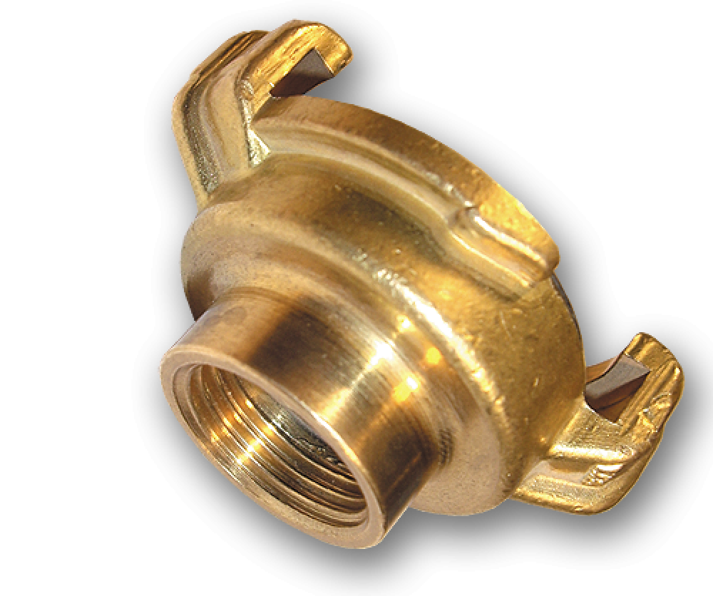 Geka snelkoppeling 1/2" binnendraad van messing voor betrouwbare wateraansluiting