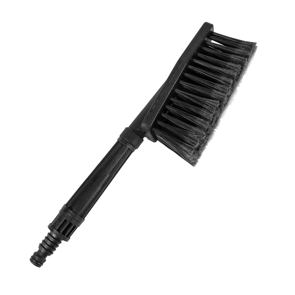 Bradas autowasborstel met wateraansluiting zwart