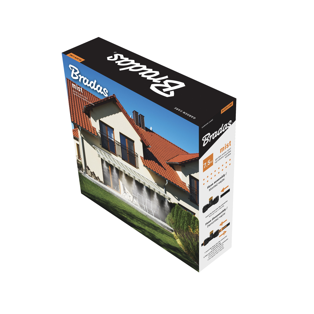 Tuinwatermist voor snelle verkoeling op kleine ruimtes