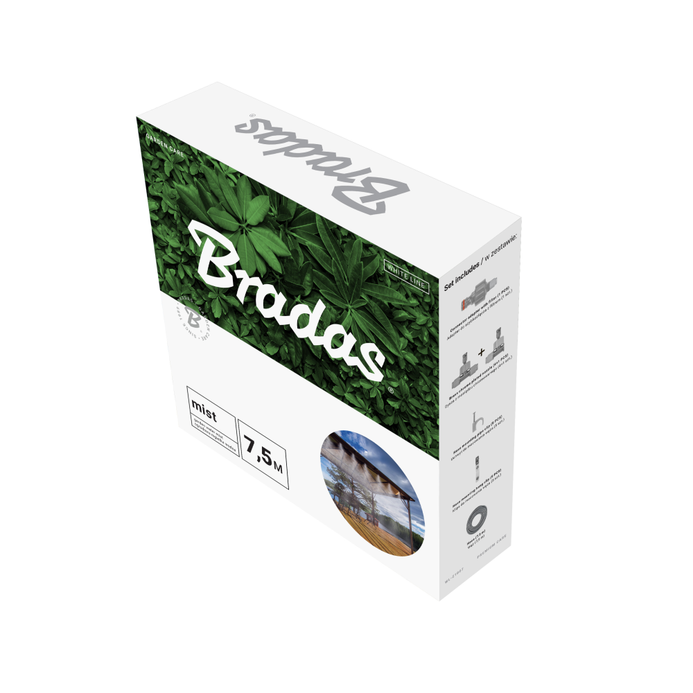 Bradas vernevelset doos