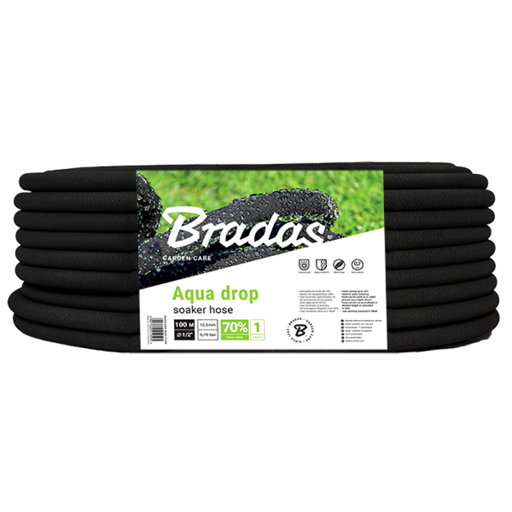 Bradas zweetslang 100 meter voor tuin