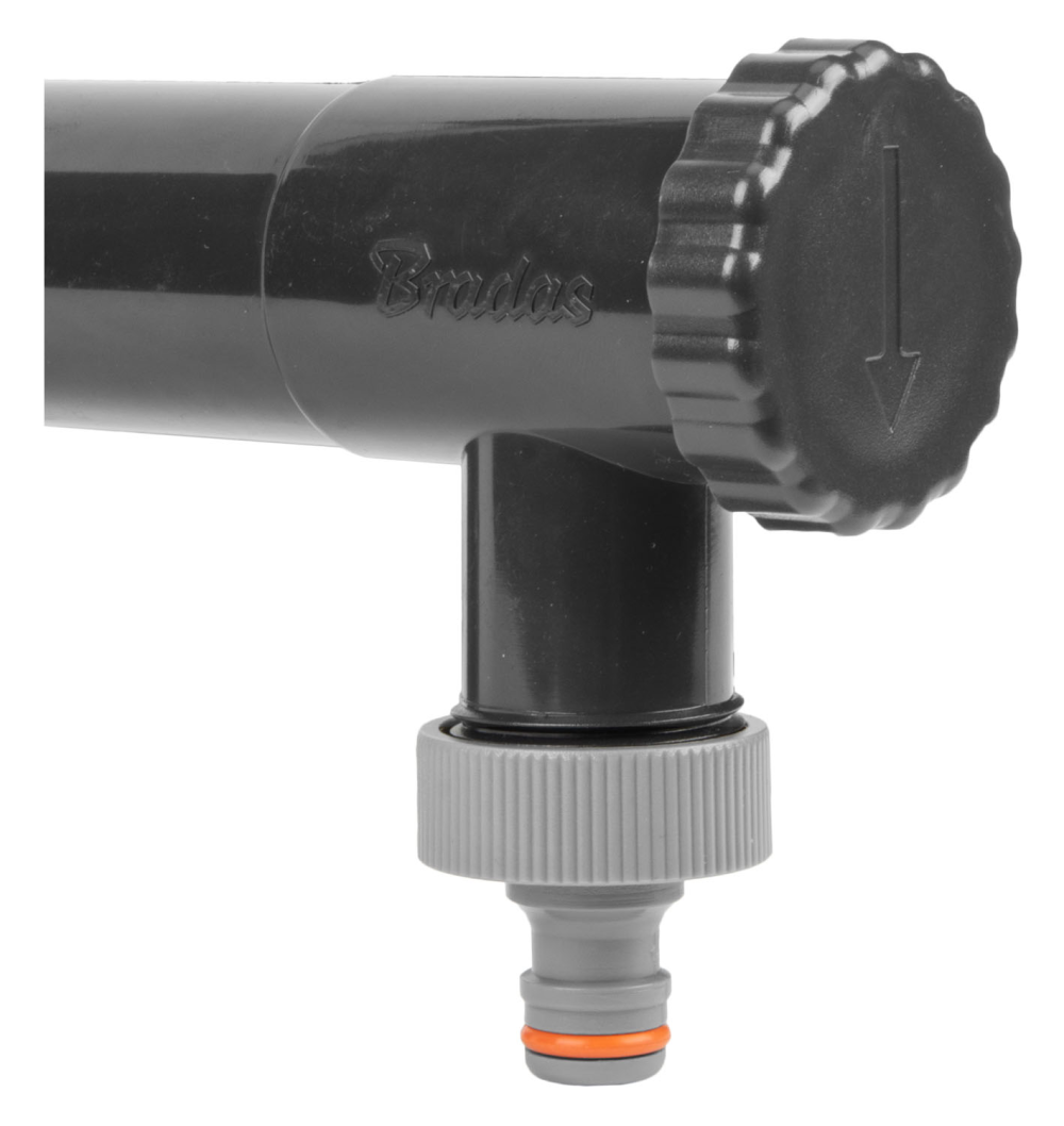 Bradas regentonvuller voor regenpijpen van 80 mm diameter