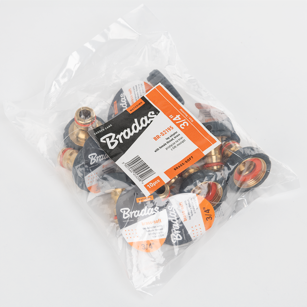 Kraanadapter Bradas 3/4" met snelkoppeling