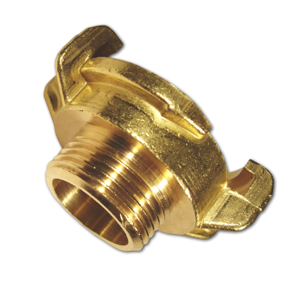 Geka snelkoppeling buitendraad 1 1/4" messing