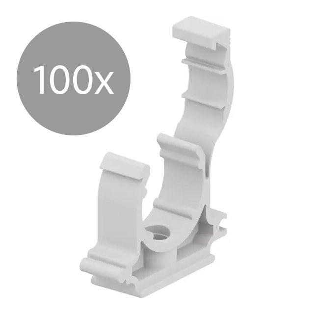 Klikzadel beugel voor Uponor Uni Pipe Plus 32 mm