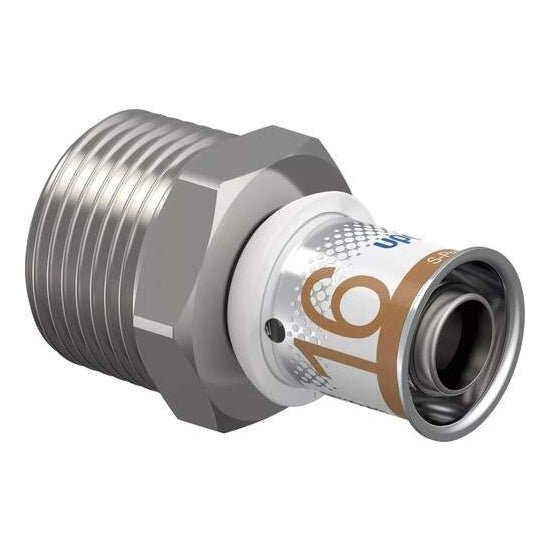 Uponor S-Press Plus Persfitting puntstuk buitendraad