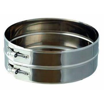 Darco RVS klemband dubbelwandig 140 mm 50 mm