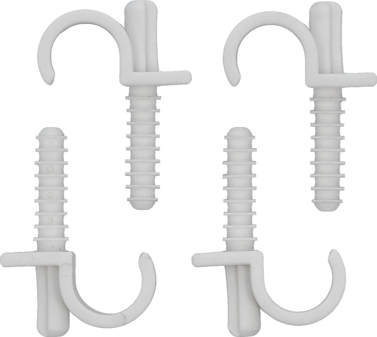 Vorel inslagbeugel wit voor 15-16 mm leidingen