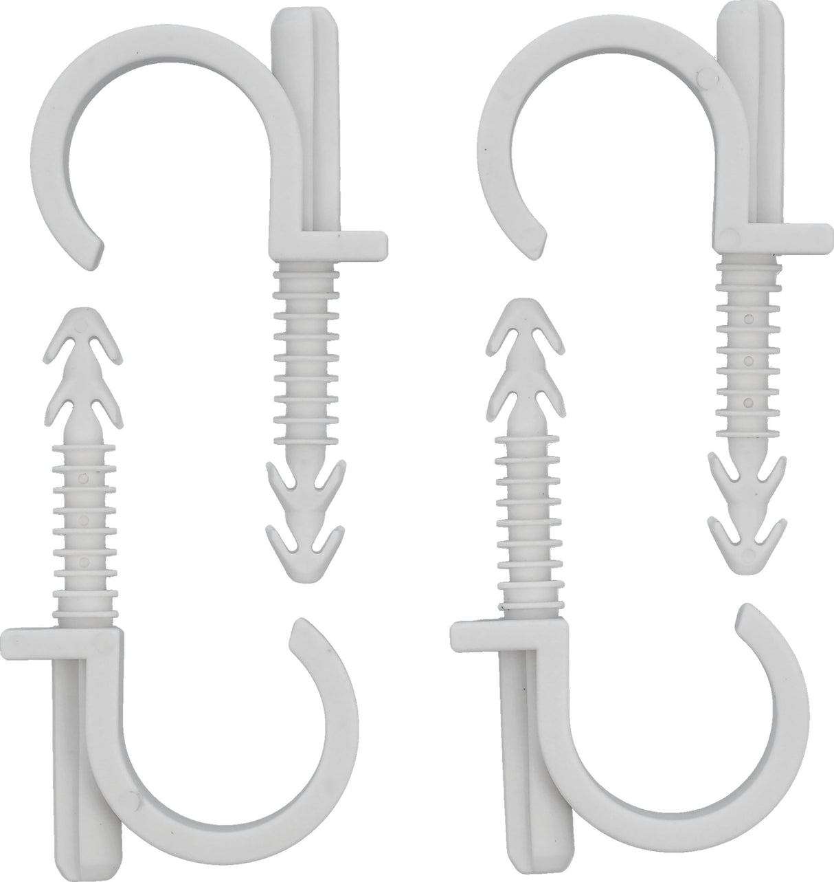 Stevige 32 mm inslagbeugel voor gas- en waterinstallaties