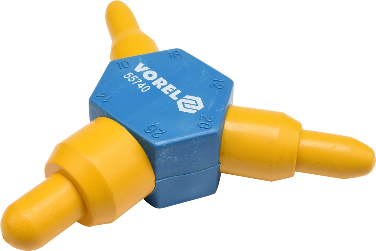 Vorel kunststof kalibrator voor meerlagenbuis 16-20-26mm