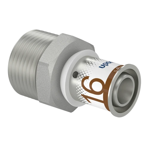 Uponor persfitting puntstuk 16 mm – 3/4"