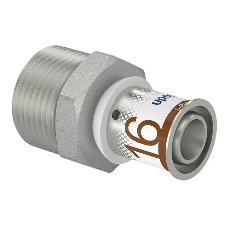 Uponor persfitting puntstuk 16 mm – 3/4"