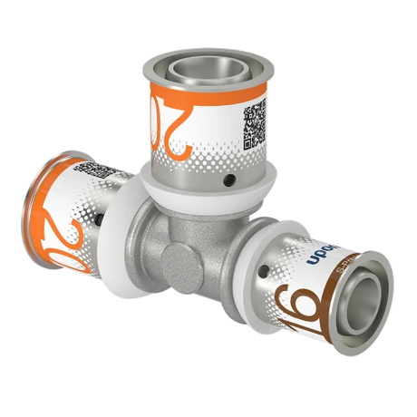 S-Press Plus fitting voor vertakkingen in installaties