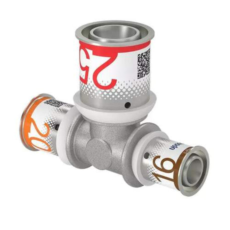 T-stuk verlopend met visuele controlehulzen