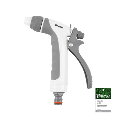 Bradas WHITE LINE Verstelbare Spuitpistool - zachte handvat - 3-in-1 Bradas