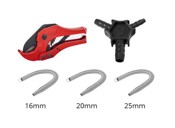 Complete set - PEX meerlagenbuis set