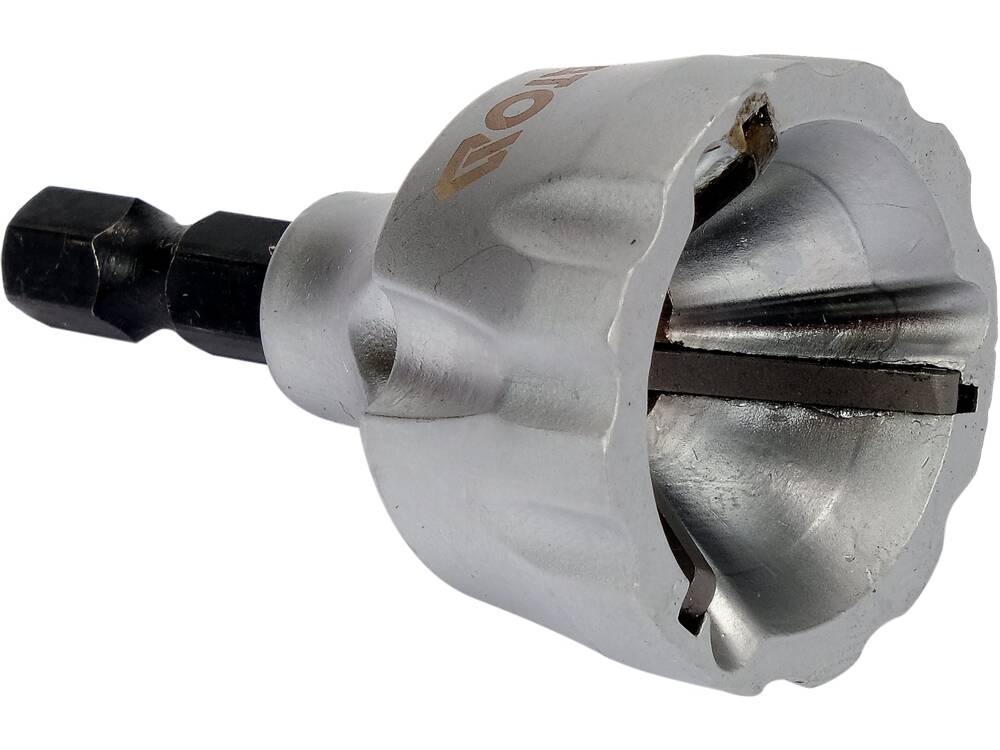 Universele ontbramer 2-19mm voor boormachine, geschikt voor roestvrij staal, hout, kunststof en meer.