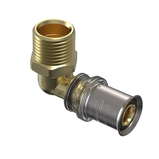 Wavin Tigris M5 90 graden overgangsknie pers × buitendraad