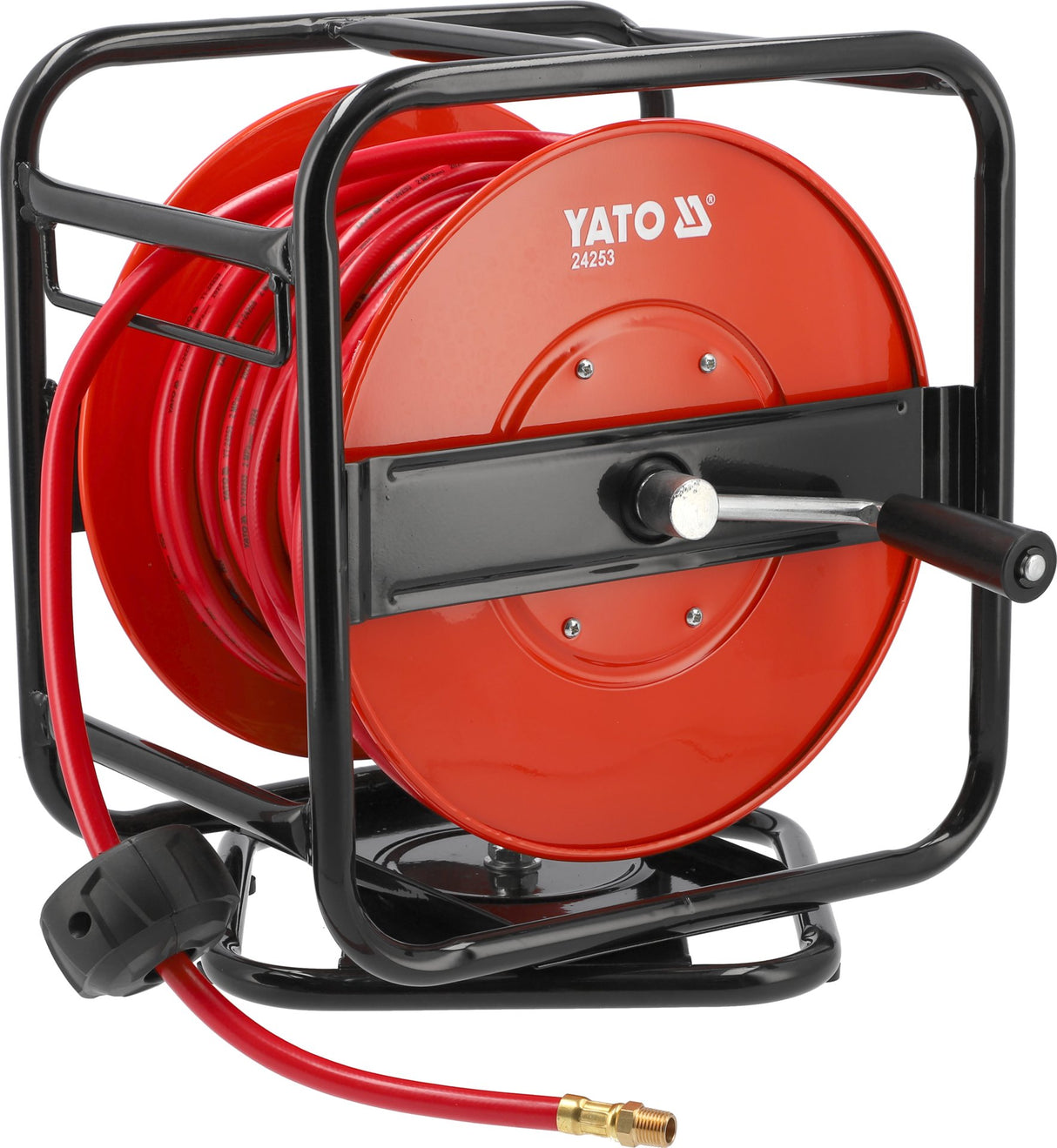 Yato metalen luchtslanghaspel met 8 mm slang