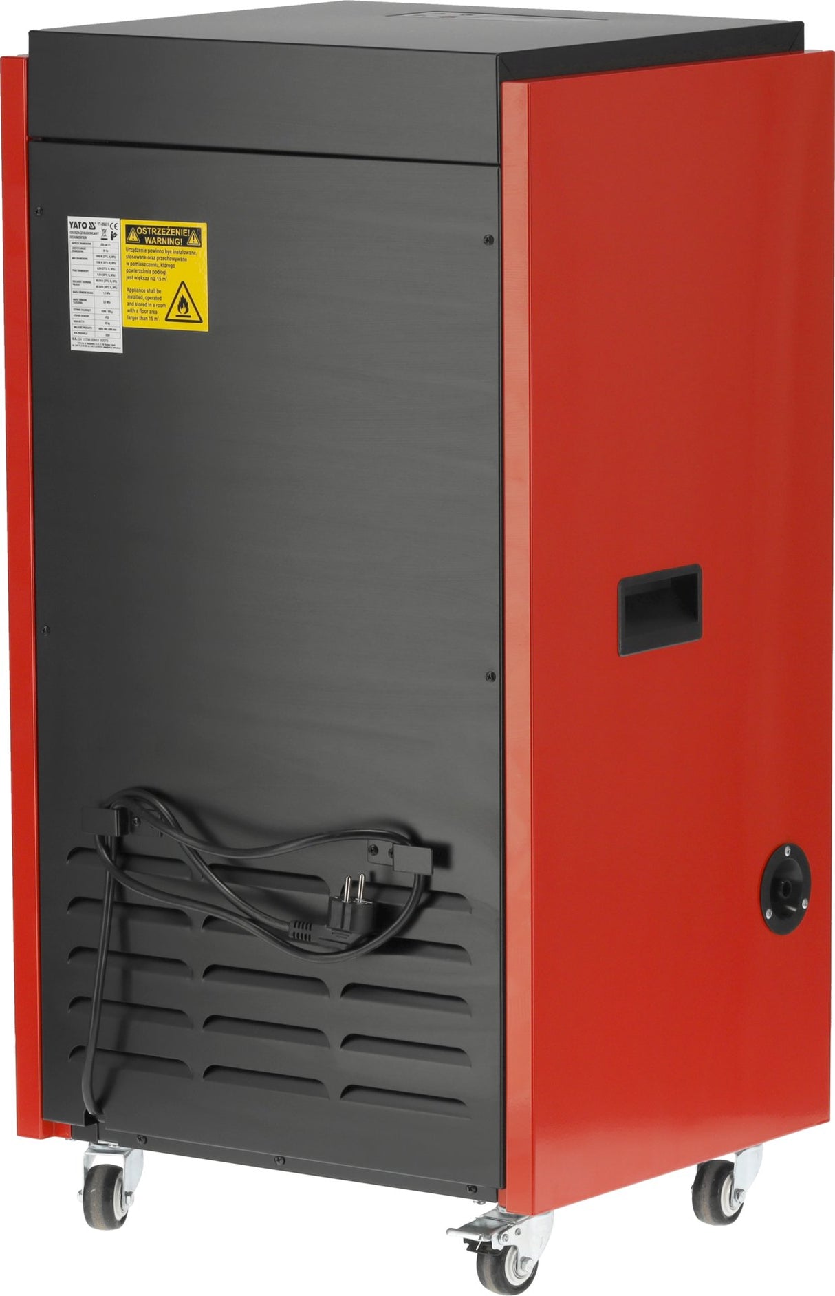 Professionele luchtontvochtiger geleverd op pallet