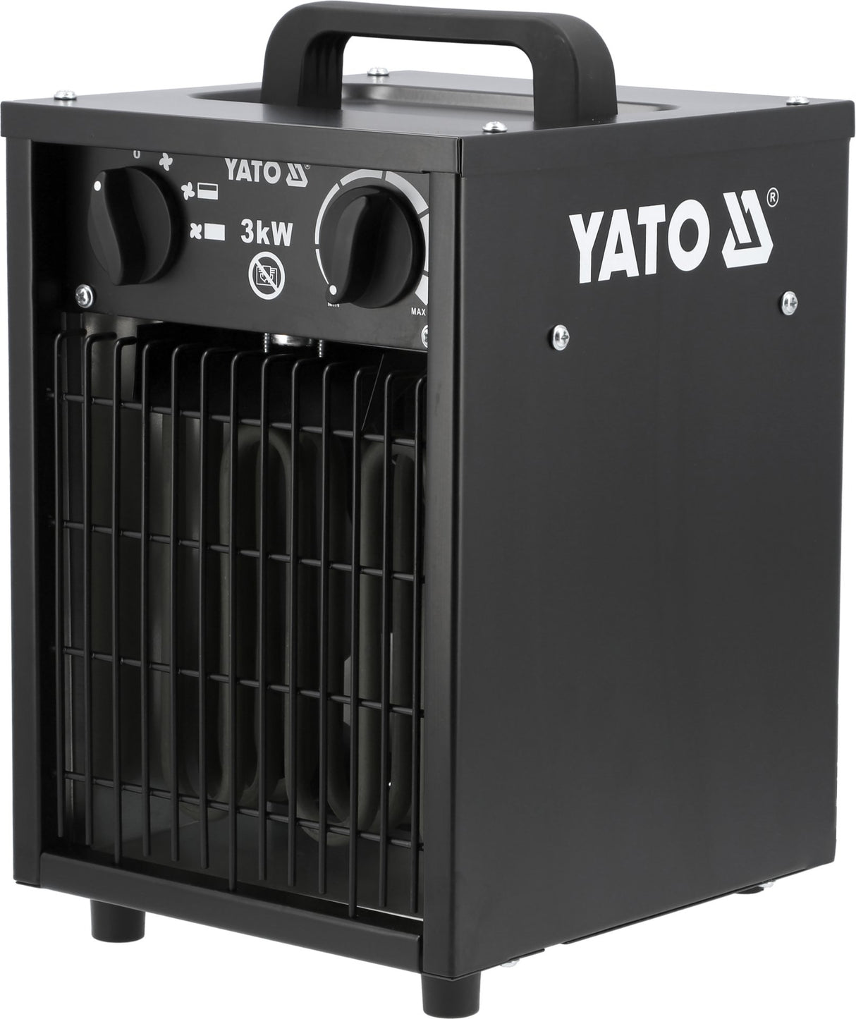 Yato elektrische heater 3 kW in metalen behuizing