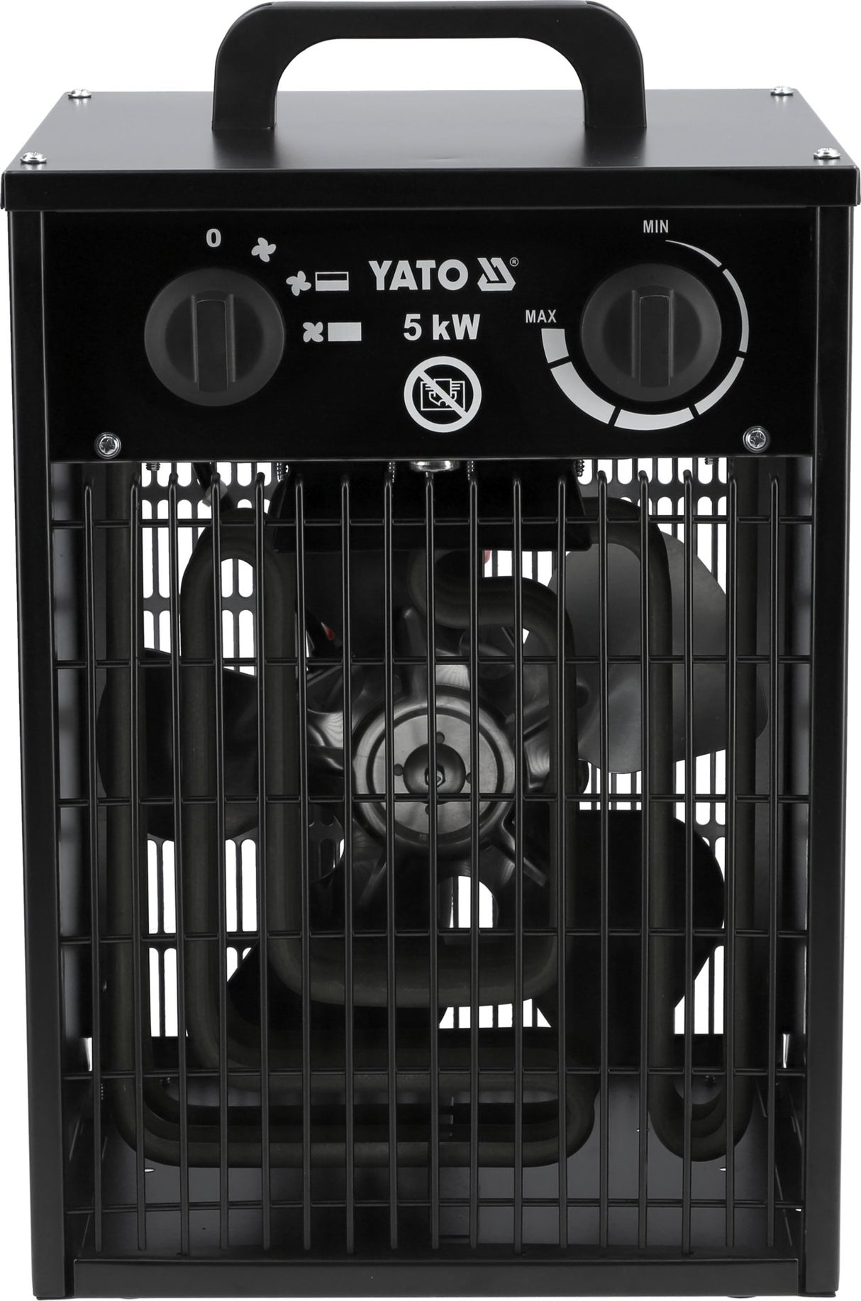 Verwarmt ruimtes tot 48 m² snel en gelijkmatig