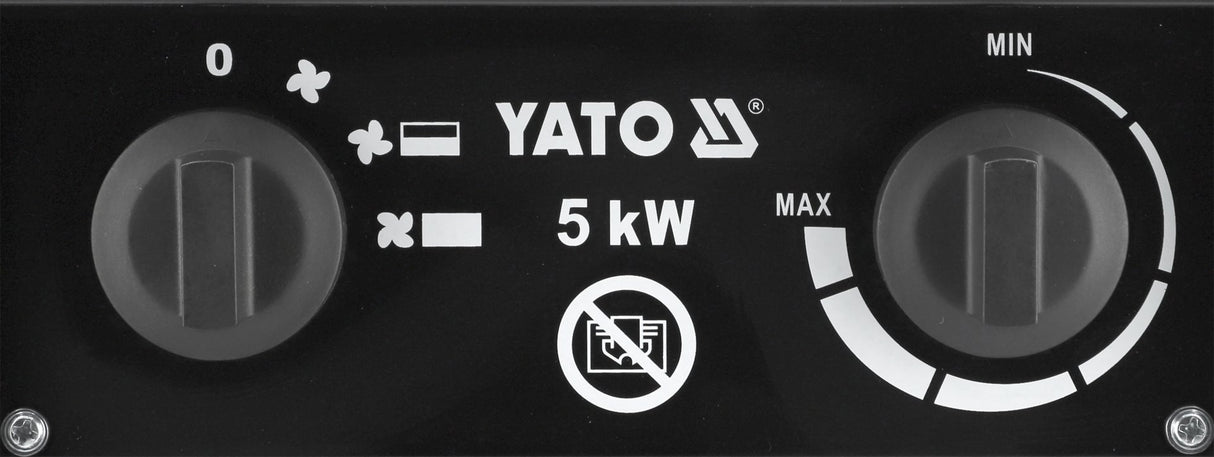 Controle paneel 5KW kachel