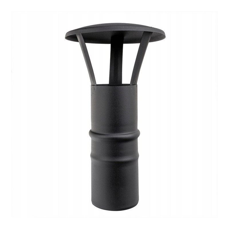 Darco SPKP schoorsteenkap 80 mm zwart – voorkant