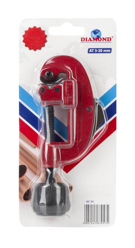 Diamond buizensnijder met gratentool voor koperen leidingen