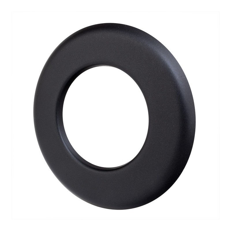 Zwarte metalen rozet Darco SPKP 80 mm