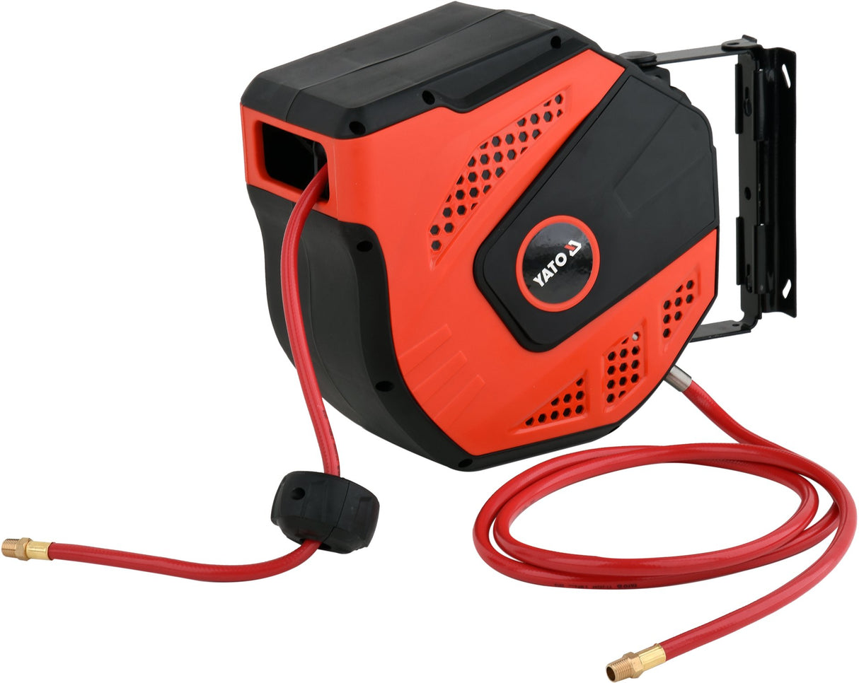 Yato luchtslanghaspel 8 mm met automatische oprolfunctie