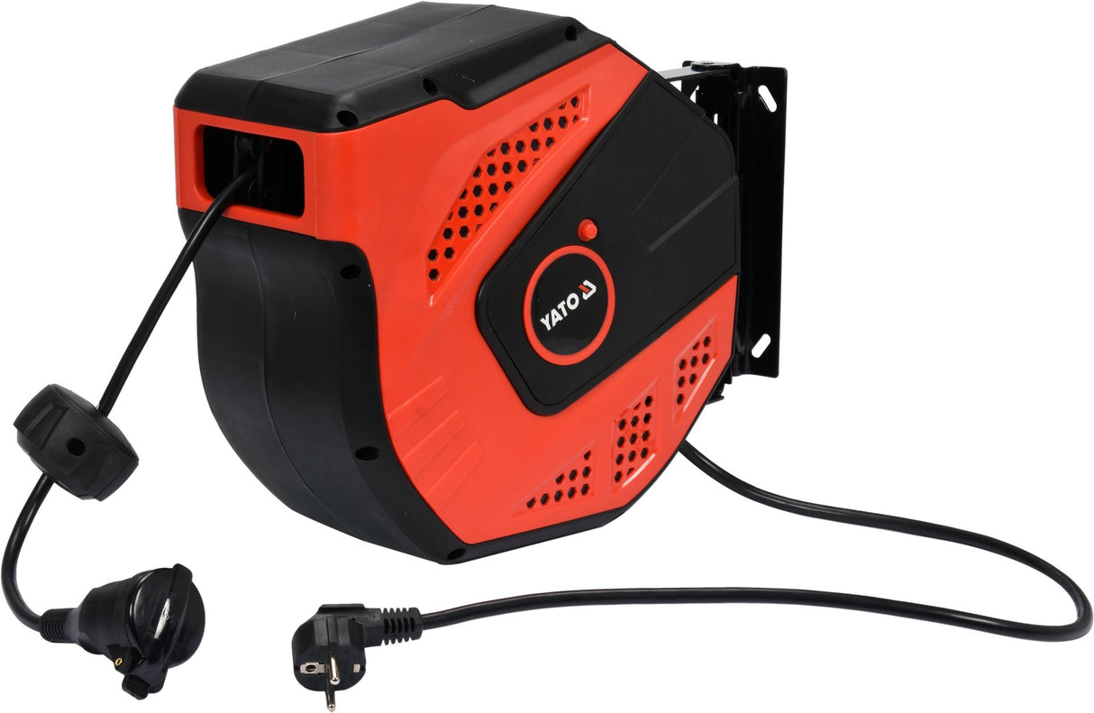 Yato automatische stroomhaspel 20 meter wandmontage