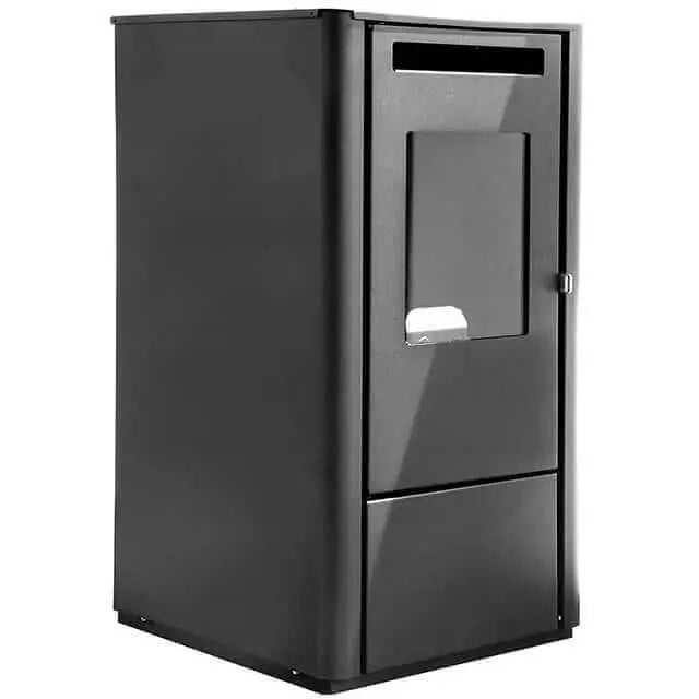 Ferretti Milano 9kW pelletkachel zwart vrijstaand