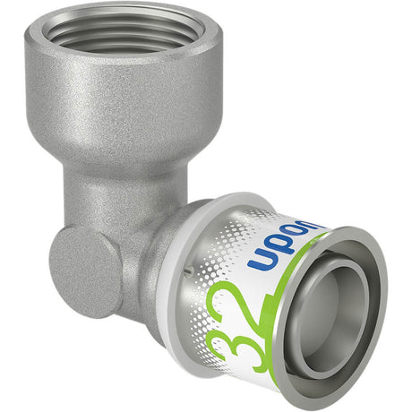 Uponor S-Press Plus Persfitting kniekoppeling 90° binnendraad