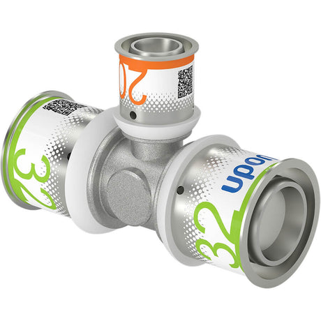 Uponor S-Press Plus Persfitting T-stuk verlopend