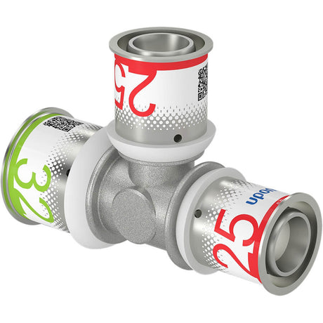 Uponor S-Press Plus Persfitting T-stuk verlopend