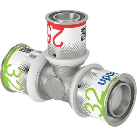 Uponor S-Press Plus Persfitting T-stuk verlopend