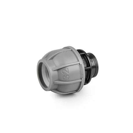 Bradas PN10 koppeling 20 mm / 19 mm (3/4") vrouwelijk voor PE-leidingen, verkrijgbaar bij Installatie-shop.nl