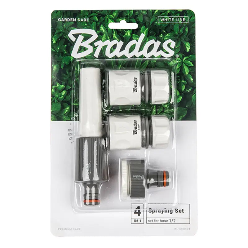 Bradas sproeiers set met verstelbare nozzle