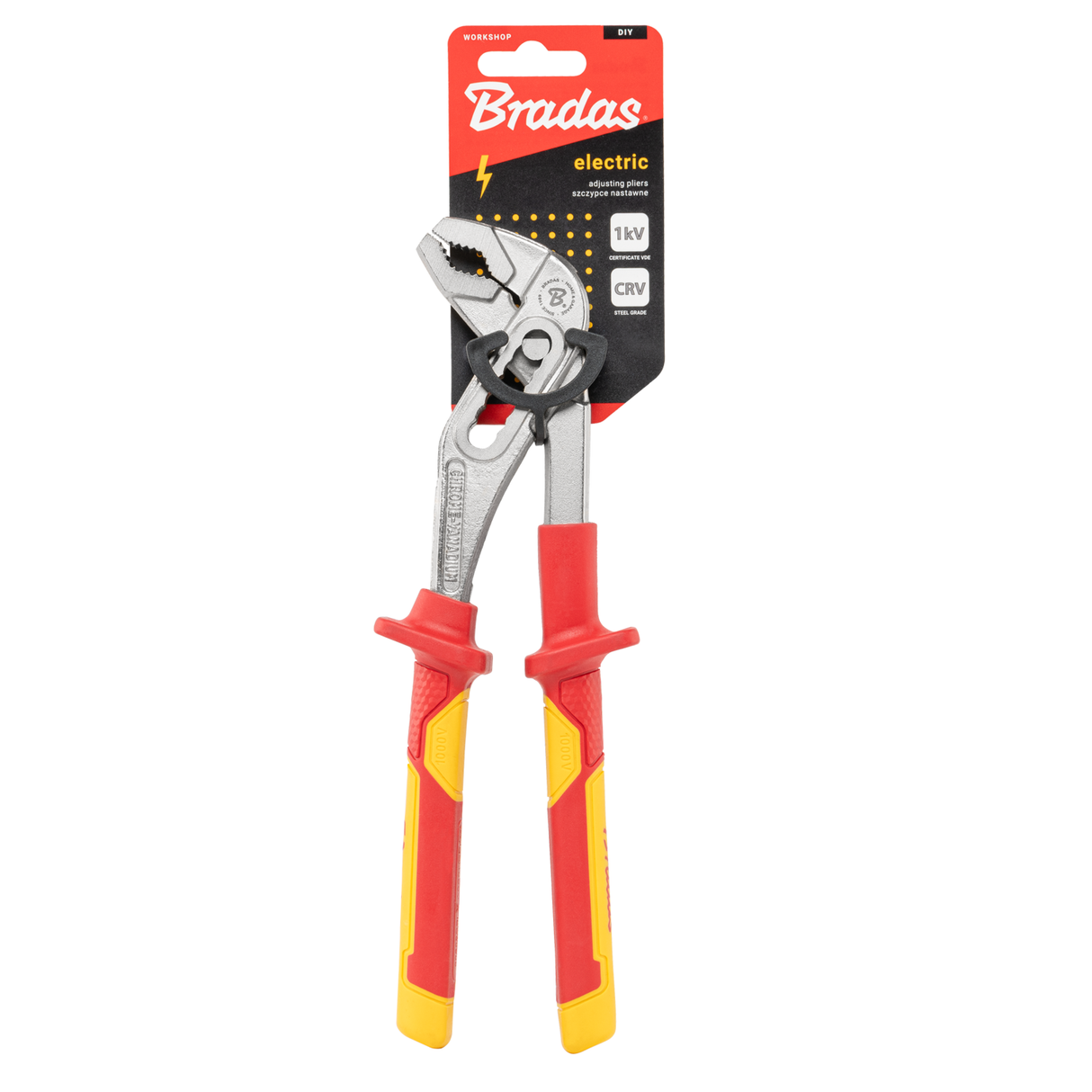 VDE zijkniptang 195 mm Bradas