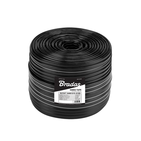 Bradas Hirro druppeltape 100 meter – 16 mm, 1.5 l/u, 20 cm afstand – voor irrigatie van rijen gewassen