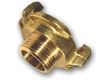 Geka snelkoppeling 3/4" buitendraad van messing voor betrouwbare slangverbinding