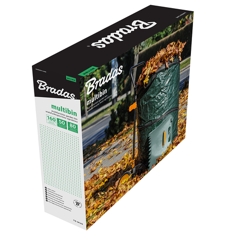 Opvouwbare tuinafvalzak 160 liter Bradas Garden Multibin
