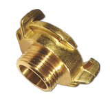 Geka snelkoppeling buitendraad 1 1/4" messing
