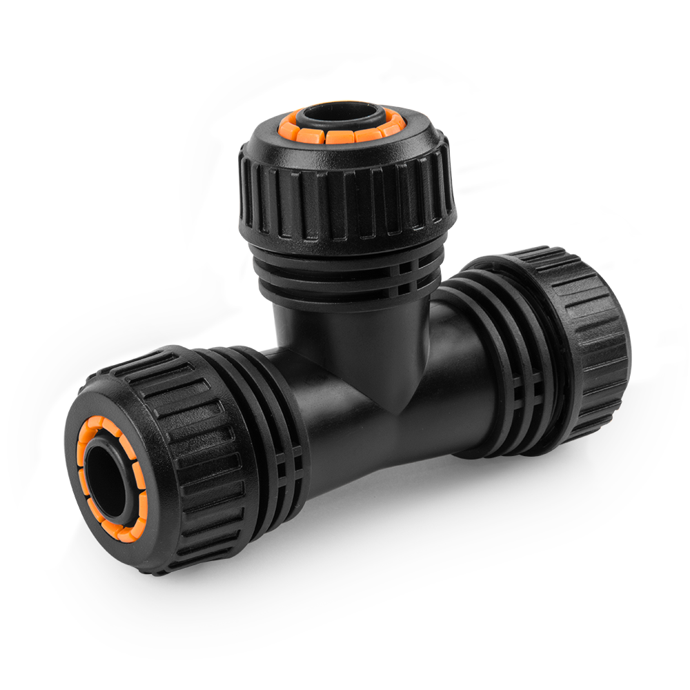 Bradas Black Line T-stuk koppeling 13 mm